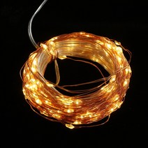 [풀리줄리] 태양광 LED 200구 와이어 전구 (22m) (웜색) 루프탑조명