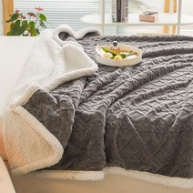 DFMEI 심플 뽀글이 침대 매트 카펫 소파 담요