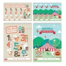 영아트 캐릭터 줄없는 종합장 20매, 랜덤 발송, 30개입