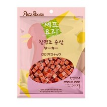 펫츠루트 셰프요리 칠면조 순살 반려견 간식, 6개