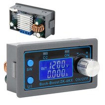 강압기 0.5-30V 4A DC-DC 부스트 컨버터 모듈 전압 조정기 디스플레이 LCD 및 정전류, 한개옵션0