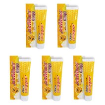 오베오 뉴더미덴탈케어 플러스 무불소 치약 150g, 5개