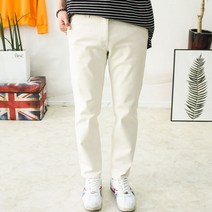 코디캡틴 봄 가을 일자핏 6컬러 10부 스판면바지