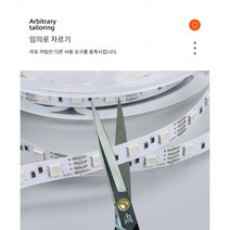 플렉시블 Led 램프 비드 나판 저압 무드 램프 하이라이팅 램프 LED 램프 벨트, 베어 보드 ip22-1 미터, RGB, 1개