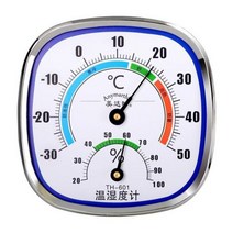 벽걸이 디지털 온도 습도 게이지 측정기측정 도구실내 실외 온도계습도계주방사무실용, 단일옵션