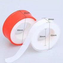 테프론테이프 15m롤 ptfe 수도관 테이프 오일 프리 벨트 177, 15미터