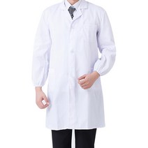 실험실 코트 버튼 멀티 포켓 반팔 애완 동물 가게 학교 공장 작업복 인턴쉽 섹션 미용사 사용, 유형4, 3XL