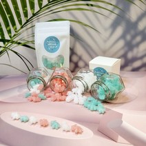 [무료스티커제작]세가지맛 아기공룡 자일리톨 사탕, 딸기맛, 포장(X)