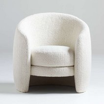 정원꾸미기 북유럽 조명 럭셔리 양모 라운지 의자 심플 모던 거실 발코니 침실 소파 새로운 패션 레이지, 01 A