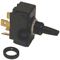 Sierra TG40490 Toggle Switch - On(1)-Off-On(1&2) Double Pole null, 1, Regular