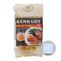 베트남 두이안 라이스 플레이크 건면 BANH UOT 클린행주증정, 400g+행주1개