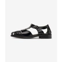 [국내 매장판] HEREU 여성 페스카 컷 아웃 샌들 - 블랙 / WFS21PESC001 PESCA CUT OUT SANDALS 193561