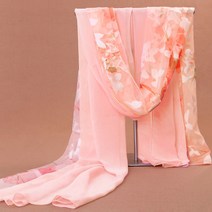 스카프 항주 실크 스카프 여성 여름 얇은 거즈 스카프 봄 가을 겨울 외국 스타일 패션 어머니 패션