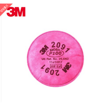 3M 방독 필터 2091K 특급 용접 주조 단조 금속흄 석면 방사능 분진 미스트