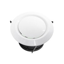 닥트자재 75/100mm 조정 가능한 ABS 에어 벤트 추출물 밸브 그릴 주방 욕실 콘센트 용 원형 디퓨저 덕트 공기 환기 커버, 1.75mm