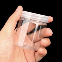 투명 원통형 플라스틱 공병 소분 보관 용기 4.8-100ml