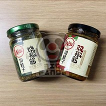 틱톡차이나 중국식품 촨와즈 다진고추 양념장 비빔장 쏘죠장 솽죠장 230g, 2.솽죠장(빨간색)
