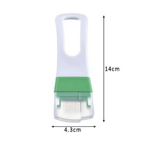 파채 회전 채칼 기계 양파 커터 슬라이서 파 나이프 야채 절단 도구 Graters 칠리 슈레더 Choppe PP 주방 가제트, 02 green, 02 green