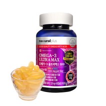 오메가3 울트라맥스 90캡슐 캐나다 EPA+DHA 장용성 비타민D, 1201mg