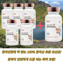 한국인 맞춤 프로 프리 포스트 신 바이오틱스 김치 한국인 장 유래 유산균 60정 6개