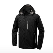 랜더스 봄 가을 낚시 등산 단체 바람막이 경량 자켓 JK180_블랙