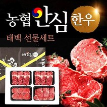 농협안심한우 1등급 한우 선물세트 태백1호 불고기 국거리 1.6kg, 상세페이지 참조