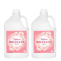 진하고 오래가는 데일리 섬유유연제 코튼캔디향 4L 8L 15L 18L