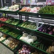 4단 경사선반 마트 선반 야채 진열대 과일 빵 채소, 상세이페이지 참고, J