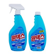 윈덱스 유리 세정제, 본품1개 리필1개, 1세트