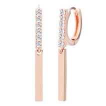 라울스톤 여성용 14K 스틱 귀걸이 데일리 금 침 원터치 이어링 지젤 JT129