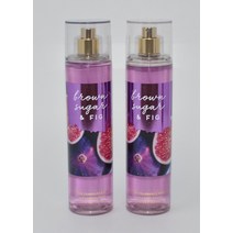2 BATH BODY WORKS BROWN SUGAR FIG FINE FRAGRANCE MIST BODY SPRAY 8 OZ LARGE