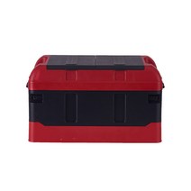 굿아이템 폴딩 리빙박스 70L 하이커버, 1개, 블랙레드