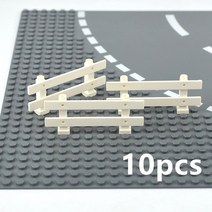 한글타자기 수동 옛날 레트로 빈티지 인테리어 소품 도시 친구의 집 MOC 부품 울타리 계단 사다리 빌딩 블, 28 10pcs