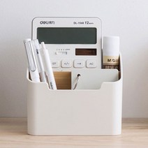 JTcorp. 다용도 필기도구 문구 화장품 약 옷 정리 상자 수납 원목 미니 정리함 8WA8B7FA, 1개