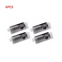 전반사 Led 자동차 도어 라이트 레이저 프로젝터 환영 유령 램프 BMW 1 3 5 6 7 시리즈 X1 X3 X5 X6 M F10, 01 For BMW Logo, 02 4PCS