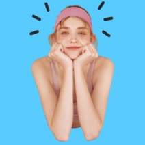 정크 헤어 밴드 땀두건 페더러 나달 조코비치 올림픽 JUNK 월계관 성인 실내 테니스, 블루