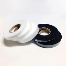 1-2cm 봉재 본딩 부직포심지 원단 라이닝 접착 테이프, 화이트1CM