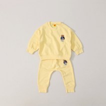봄 데일리 곰자수 긴팔상하복 유아동 여아남아 상하세트 HB01