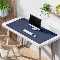 사무실 데스크매트 컴퓨터 테이블매트 가죽 패드 책상매트, 브라운