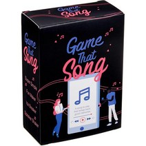 Game That Song - 가족 성인 및 청소년을 위한 음악 카드 게임. 나이트s를 재미있고 중독성 있고 경쟁적인 재미 그룹에 좋습니다, 원래의