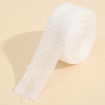 바지 기장 수선테이프 치마 밑단 길이 줄이기 흰색2M