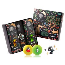 볼빅 2023년 흑묘해 신년토끼 2색혼합 6구+볼마커, 2색혼합+볼마커