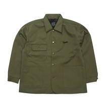 비에스래빗 2223 BSRABBIT LOGO COLLAR COTTON BASIC JACKET KHAKI 보드자켓