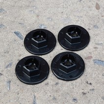 차량용 시거잭 멀티 소켓 기존 펜더 패널 라이닝 고정 클립 흙받이 버클 너트 for kia k5 borrego sorento ix35 sportage k2 hyundai fe, 5개