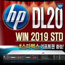 DL20 G10 (E-2224 32GB 2TBx2 WIN2019 STD) 서버 HP