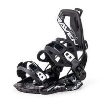 스텝온 바인딩 스노우보드 슈즈 퀵착용 고정 스텝인 스키 스노보드, RAVEN black
