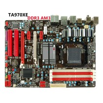 AMDCPU용 Biostar TA970XE 소켓 AM3/AM3 DDR3 32GB 데스크탑 마더보드 AMD 970 용