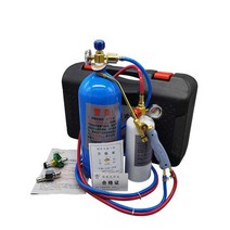 동파이프용접기 동관 에어컨 산소 휴대용 동배관 산소, 플라스틱 상자 용접 토치 세트