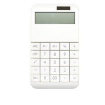 핑크풋 22000 스마트 버튼 계산기, 화이트, 10개