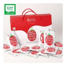 한우지애 간편한 부여농부의 대추방울토마토즙 120mlx30ea GAP 인증 / 껍질과 씨 제거 갈아만든주스 부모님 출산 명절 선물 회사 탕비실 손님접대, 8set